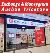 Exchange & Moneygram Auchan Tricotava